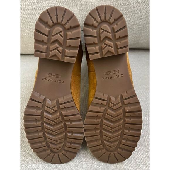 Cole Haan Women’s Camea Suede Chelsea Boots- Tan, SZ 9 - Picture 8 of 9